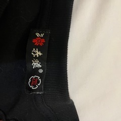 シャツ　ロング鯉刺繍の画像