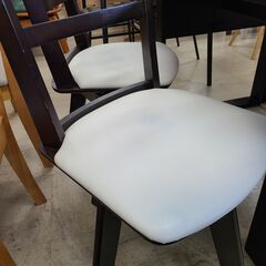 J1065【リユースのサカイ柏店】NITORI　ニトリ　ダイニングテーブルセット　椅子4脚付　ピア３　クリーニング済　参考価格39,990円の画像
