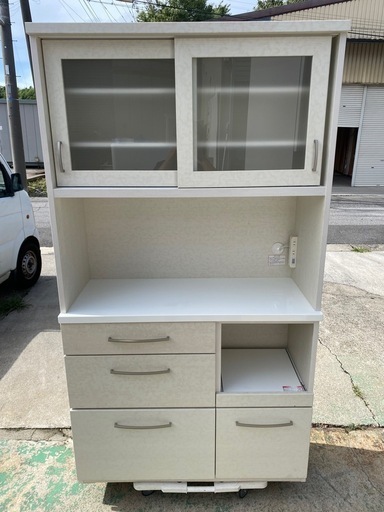 No.m128 食器棚 ニトリ コパン100KB