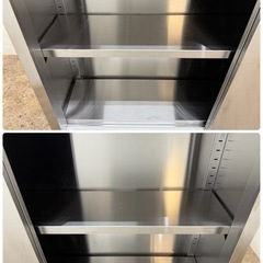 ステンレス　業務用　吊り戸棚　厨房　飲食店　W１２００ｘD３００ｘH７５０ｍｍ
の画像