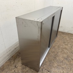 ステンレス　業務用　吊り戸棚　厨房　飲食店　W１２００ｘD３００ｘH７５０ｍｍ
の画像