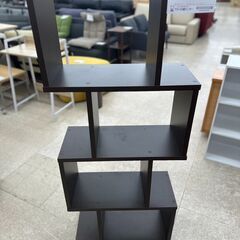 ★リユースのサカイ高崎店★TJ12265  棚 茶 H142.7...
