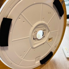 National 調光機能付き木枠シーリングライト　リモコン付きの画像