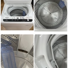 R711 ☀️ Panasonic 洗濯機 （洗濯5.0㎏) 18年製 NA-F50B12J ⭐ 動作確認済 ⭐ クリーニング済の画像