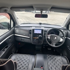 ワゴンRステイングレー‼️グレードX‼️車検付きETC付き‼️ナビ付きの画像