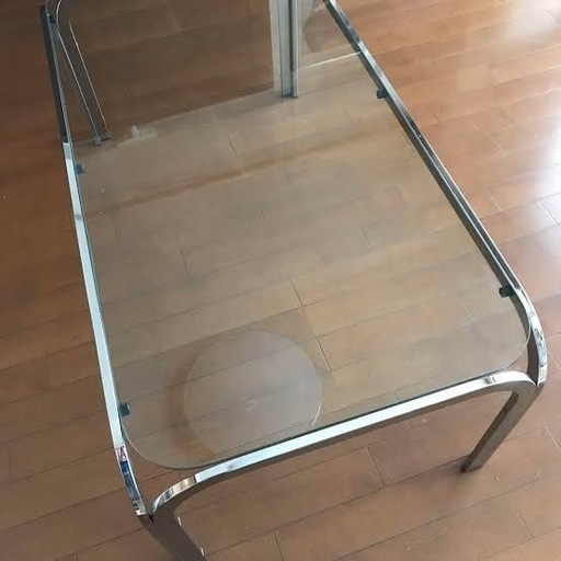 ビンテージガラステーブル