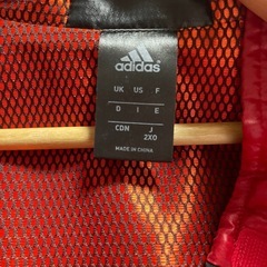 adidas上下ジャージの画像