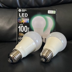 LED電球E26口金断熱施工器具対応100W 昼白色2本パック【No.１】の画像