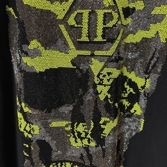 定価9万　PHILIPP PLEIN ラインストーンtシャツの画像