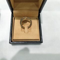 【BVLGARI】ブルガリ　トゥボガス・スネークリング　の画像