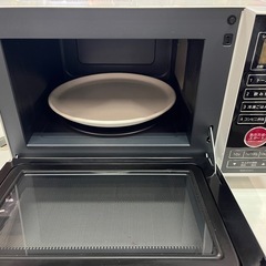 YAMAZEN 山善 MOR-C15T1 オープンレンジ 50/60Hz 2017年製 ターンテーブル式 電子レンジ  動作確認済 中古品 ③の画像