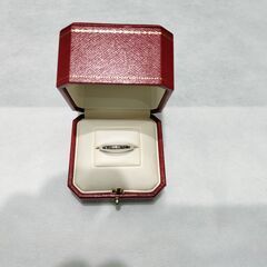 【Cartier】カルティエ　プラチナリング　Pt950