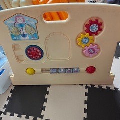 JTCベビーサークル  ベビーゲート　パネル6枚の画像