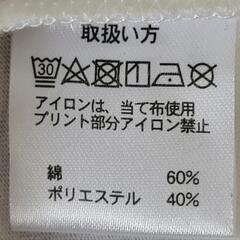 わちふぃーるど　バックプリントあり　半袖Tシャツ　Fの画像
