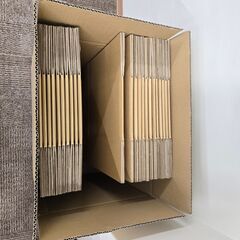 無地未使用ダンボール箱 33cm×24cm×17.5cm  23枚の画像