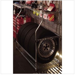 【中古エレクタ】ベンドポール 1900mm ステンレス 1組2本入の画像
