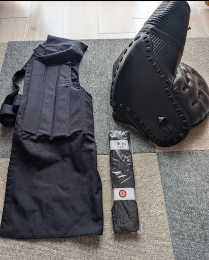 新品　激安　銃剣道肩　胴布団　肩用紐付　銃剣道防具　日本製　剣道