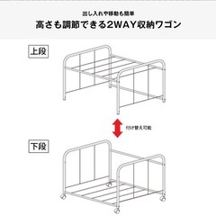 布団収納ワゴンの画像