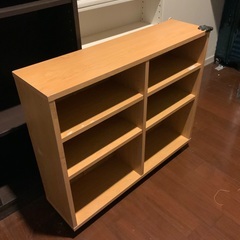 本棚　キャスター付き