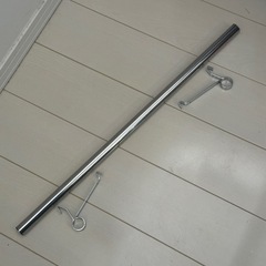 【中古エレクタ】ハンガーパイプ&ブラケット 750mm用 1組