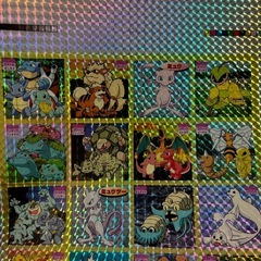 希少ポケモンシールの画像