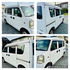走行13.1万km キーレス ETC エブリイ 車検1年 Bカメラ ドラレコの画像