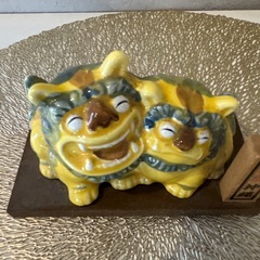 シーサー置物　沖縄　魔除　金運の画像