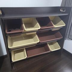 おもちゃ棚　収納BOX