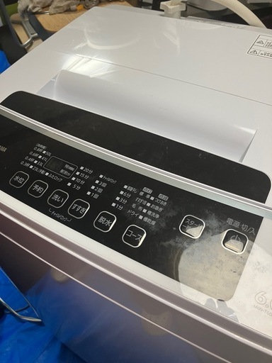 ★★★Y250716洗濯機　2020年製　6kg アイリスオーヤマ　IAW-T602E