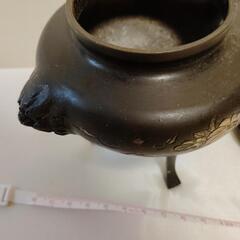 手のひらサイズ　骨董　香炉　仏具　の画像