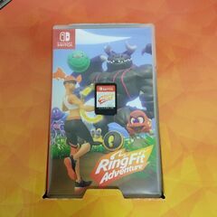 【クリーニング済み】Nintendo Switch専用ソフト　リングフィットアドベンチャー　欠品無しの画像