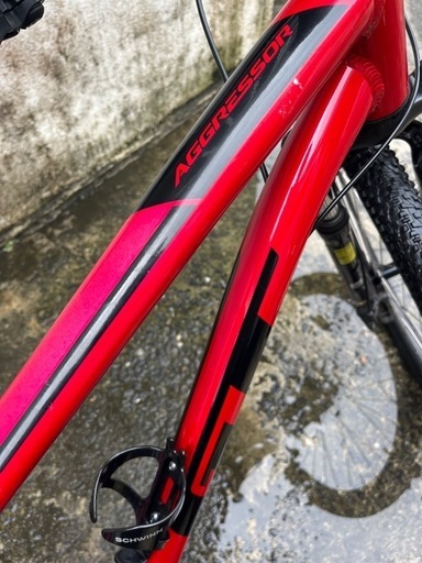 27インチ7段ギアMTBマウンテンバイクGTジーティーAGGRESSOR SPORT アグレッサー スポーツ通勤車通学車街乗り?プロフ