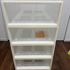 無印　ポリプロピレン　衣装ケースの画像