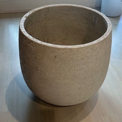 アクタス stem プランターカバー 直径46cm LLサイズ ホワイトの画像