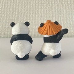 パンダ拳法　カプセルトイの画像