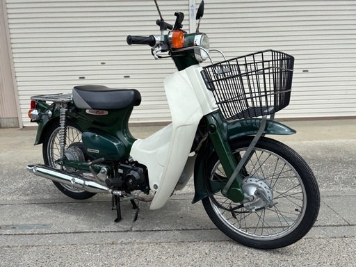 ⭐️自賠責令和8年9月付き❗️スーパーカブ50低燃費FIモデル⭐️プラグ・グリップなど新品交換⭐️50cc原付オートバイ⭐️