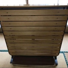 ATEX 収納式桐すのこベッド ATX-B1001S 引き取り限定の画像