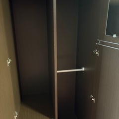 GY0717 ワードローブ　タンス　チェスト　引き出しあり　大川家具　の画像