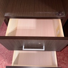 GY0717 ワードローブ　タンス　チェスト　引き出しあり　大川家具　の画像
