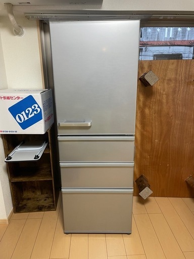 【4ドア】冷蔵庫AQUA（内部清掃済）