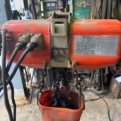 象印500キロ　電動チェーンブロックです！お取引中の画像