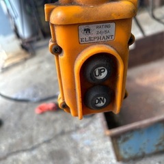象印500キロ　電動チェーンブロックです！お取引中の画像