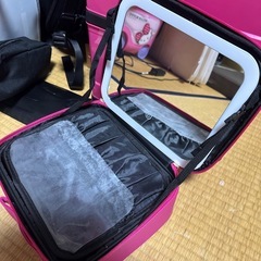 鏡付きメイクポーチ 未使用品の画像