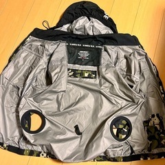 空調服３Lサイズ 半袖 迷彩柄の画像