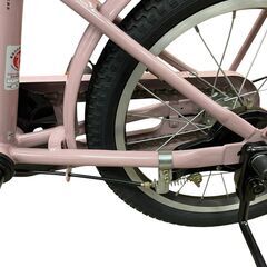 BRIDGESTONE/ブリヂストン 補助輪付き 子供用自転車 16インチ オールドローズ BKM16 基本引き取り限定 神奈川県横須賀市の画像