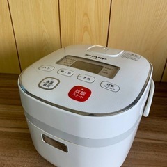 ✅SHARPジャー炊飯器✅ ✅KS-C5L-W✅