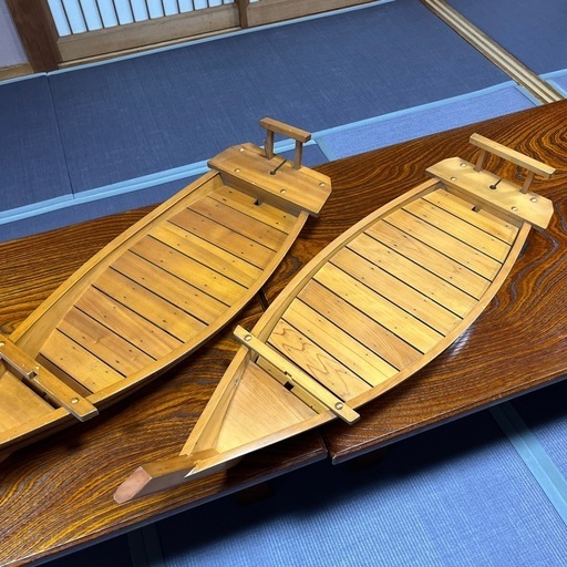 舟盛二台 刺身、寿司盛り お祝い