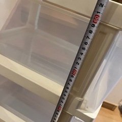 ３段収納の画像