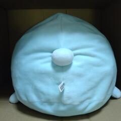 自分ツッコミくま もちもち俵型クッションの画像