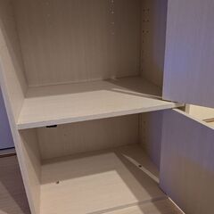ニトリ 2段カラーボックス×2棚　(連結可)の画像